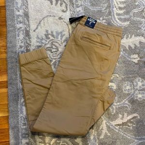 New hollister mens skinny jogger